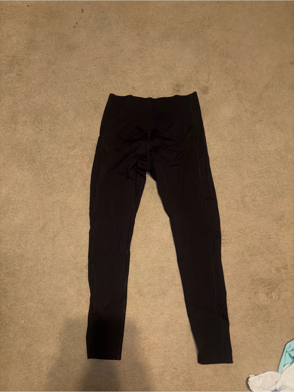 PINK Victoria's Secret Black High-Waist Tummy Control Leggings